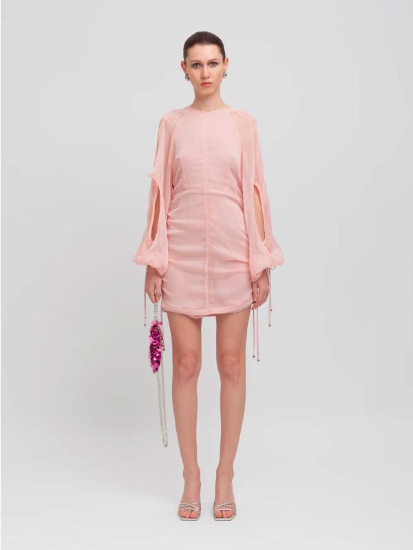 WEILI ZHENG ABITO MANICHE BALLOON PINK