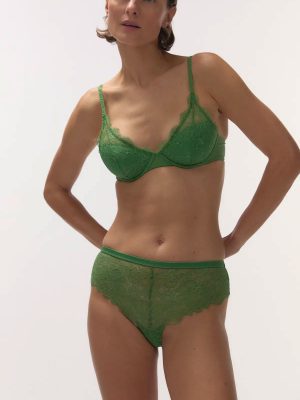 LOVE Stories GLORIA SLIP PIZZO GREEN