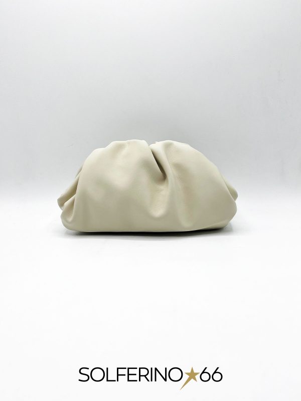 BORSA MINI POUCH CREMA