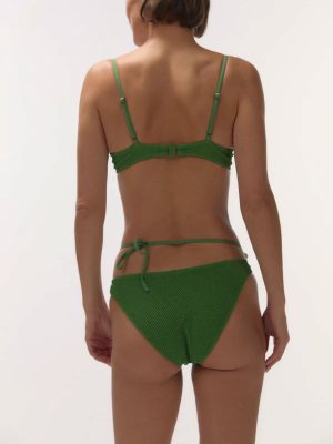 LOVE Stories CORAL SLIP BIKINI GREEN - immagine 3