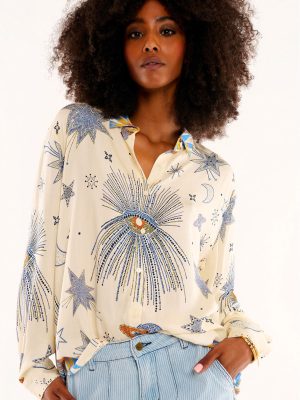 WILD CAMICIA COMETE WHITE