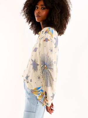 WILD CAMICIA COMETE WHITE - immagine 2