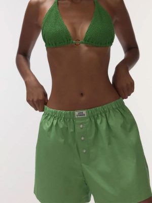 LOVE Stories JAMES SHORTS GREEN