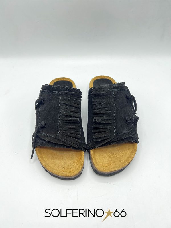 TAJI ANOKI SUEDE NERO
