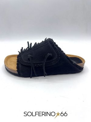 TAJI ANOKI SUEDE NERO - immagine 2