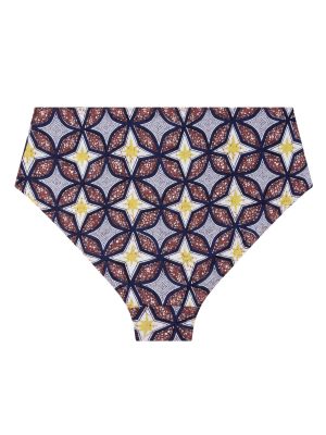 LOVE Stories PEBBLES SLIP BIKINI VITA ALTA BLEU - immagine 4