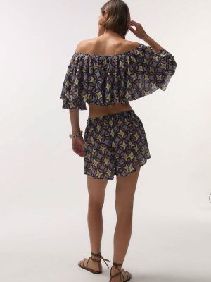 LOVE Stories LEONARDO SHORTS BLEU - immagine 3