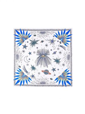 WILD FOULARD MEDIO COMETE WHITE - immagine 4