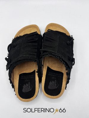TAJI ANOKI SUEDE NERO - immagine 3