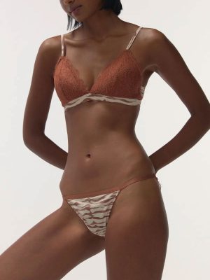 LOVE Stories WILD ROSE SLIP BROWN
