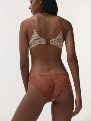 LOVE Stories WILD ROSE SLIP BROWN - immagine 2