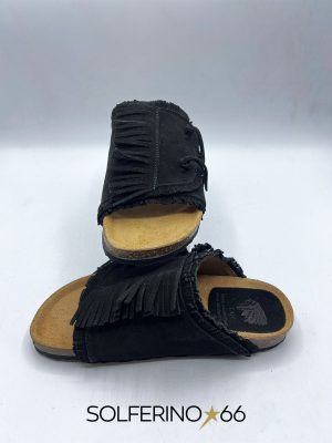 TAJI ANOKI SUEDE NERO - immagine 4