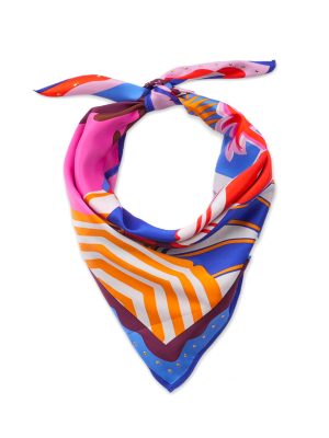 WILD MINI FOULARD CHACHACHA PINK - immagine 2