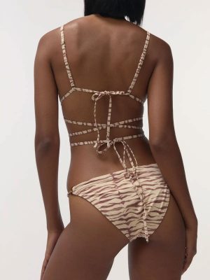 LOVE Stories POPPY SLIP BIKINI BROWN - immagine 2