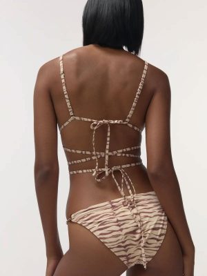 LOVE Stories JOLLY TRIANGOLO BIKINI BROWN - immagine 3