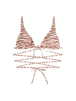 LOVE Stories JOLLY TRIANGOLO BIKINI BROWN - immagine 4