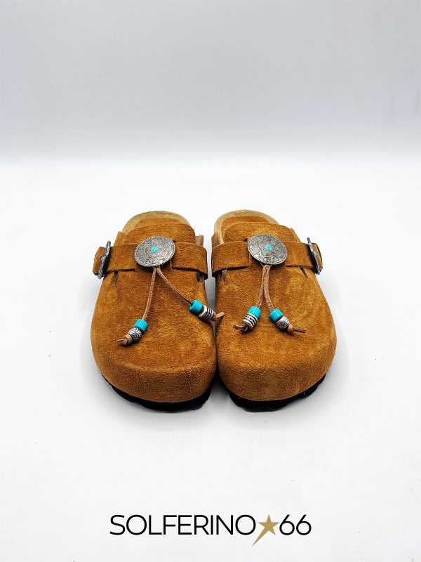 TAJI SABOT GIPSY SUEDE SETTER