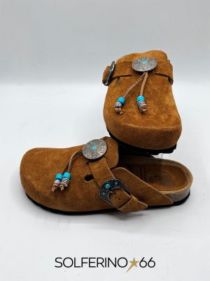TAJI SABOT GIPSY SUEDE SETTER - immagine 4