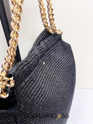 L'AURA MIAMI RAFFIA NERA - immagine 5