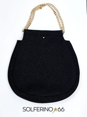 L'AURA MIAMI RAFFIA NERA