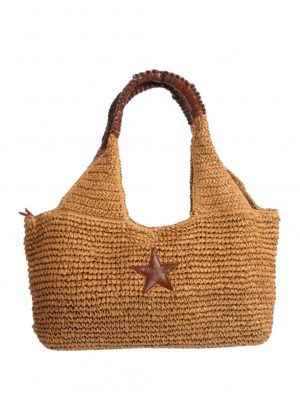 PIN-UP Stars BORSA CESTO PAGLIA BEIGE