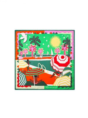 WILD FOULARD GRANDE CHACHACHA GREEN - immagine 6