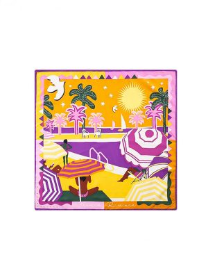 WILD FOULARD MEDIO CHACHACHA YELLOW - immagine 4