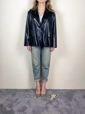 HAVEONE BLAZER ECOPELLE NERO - immagine 2