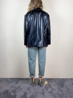 HAVEONE BLAZER ECOPELLE NERO - immagine 3