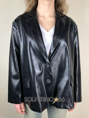HAVEONE BLAZER ECOPELLE NERO - immagine 4