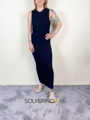 KONTATTO ABITO SMANICATO NERO