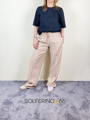 HAVEONE PANTALONE COULISSE BEIGE