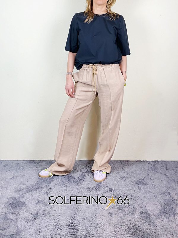 HAVEONE PANTALONE COULISSE BEIGE