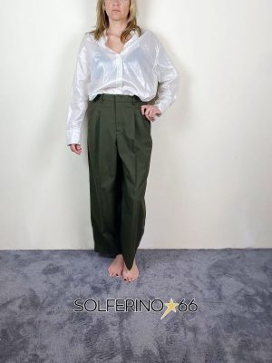 ROSSI PANTALONE NOA CROP UNISEX VERT - immagine 2