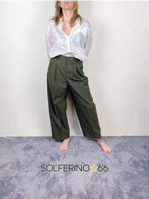 ROSSI PANTALONE NOA CROP UNISEX VERT