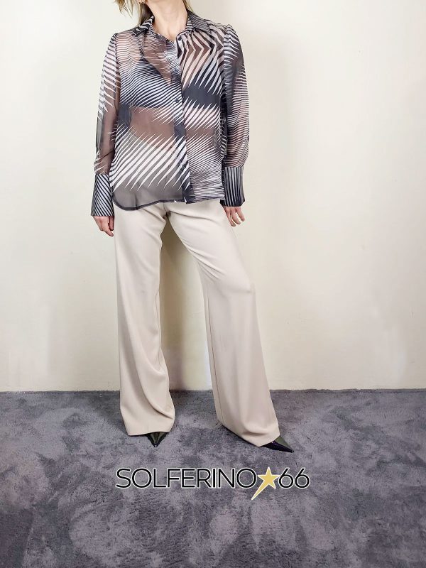 HAVEONE CAMICIA FANTASIA MORO