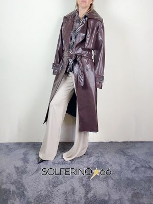 HAVEONE TRENCH ECOPELLE MORO