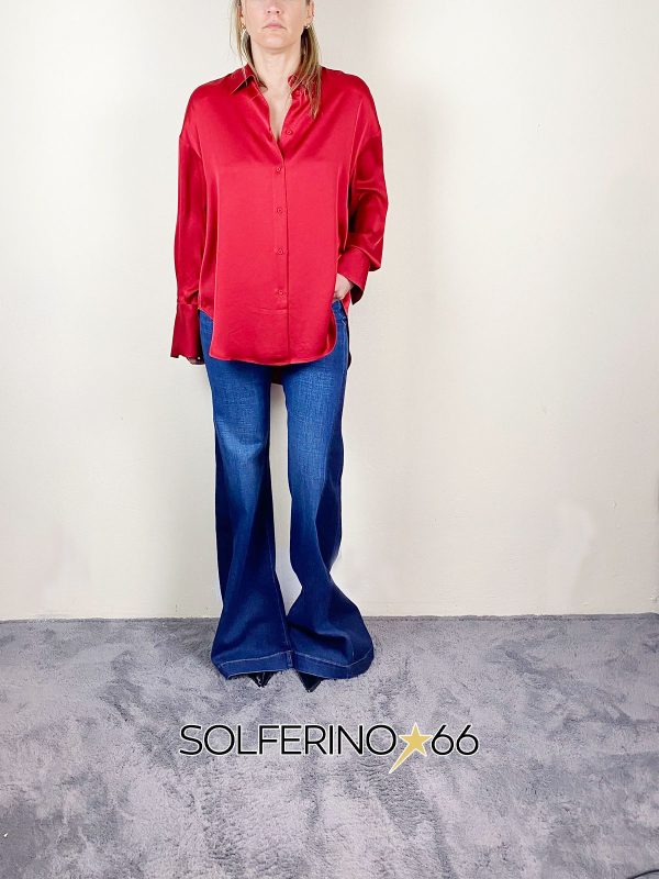 ATTIC AND BARN TOLOSA SHIRT ROSSO