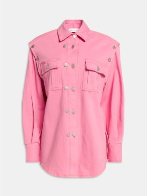 WEILI ZHENG GIACCA CAMICIA IN BULL PINK - immagine 5