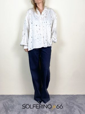 8PM NEGRESCO-A CAMICIA OFF-WHITE