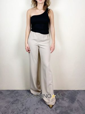 WEILI ZHENG TANK TOP MONOSPALLA NERO