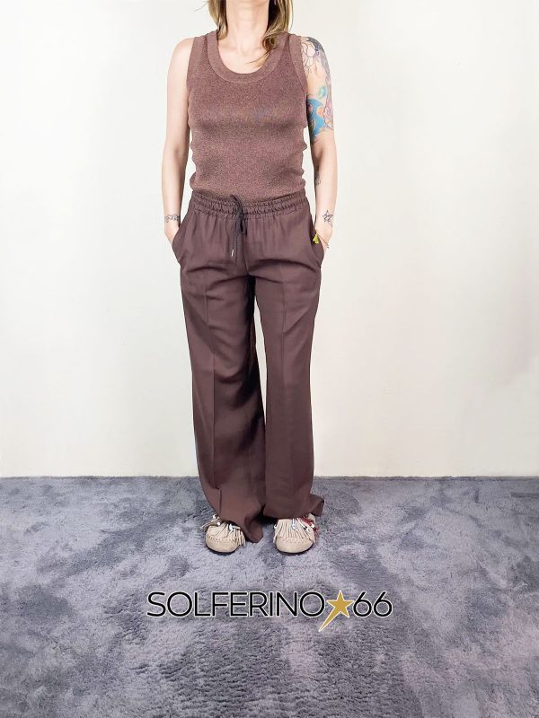 HAVEONE PANTALONE COULISSE FONDENTE