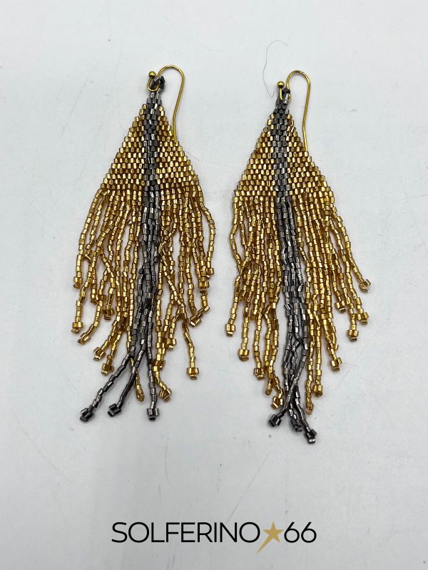 ORECCHINO TRIBALE ORO/ARGENTO