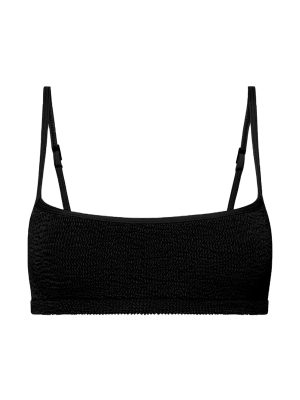 BOND-EYE STRAP SAINT CROP TOP BLACK - immagine 6