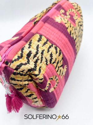 BEAUTY MEDIO ANIMALIER ROSA/VIOLA - immagine 2