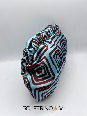 POCHETTE LABIRINTO LISBONA TURQUOISE - immagine 2