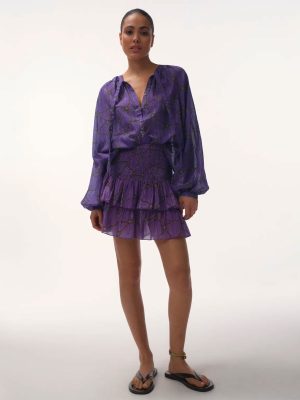 LOVE Stories BREEZE CAMICIA PURPLE