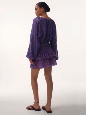LOVE Stories BREEZE CAMICIA PURPLE - immagine 2