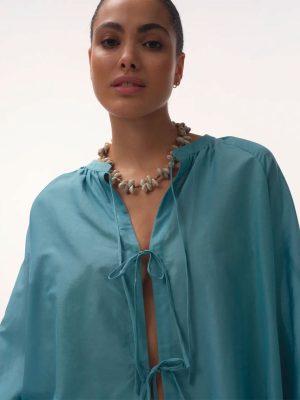 LOVE Stories BREEZE BLUSA BLU CHIARO - immagine 2