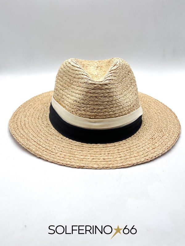 CAPPELLO PANAMA RAFFIA NATURALE